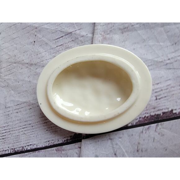 Lenox 1998 Fruits Of Life Ivory And Gold Trim Lidded Trinket Box READ - Picture 4 of 10